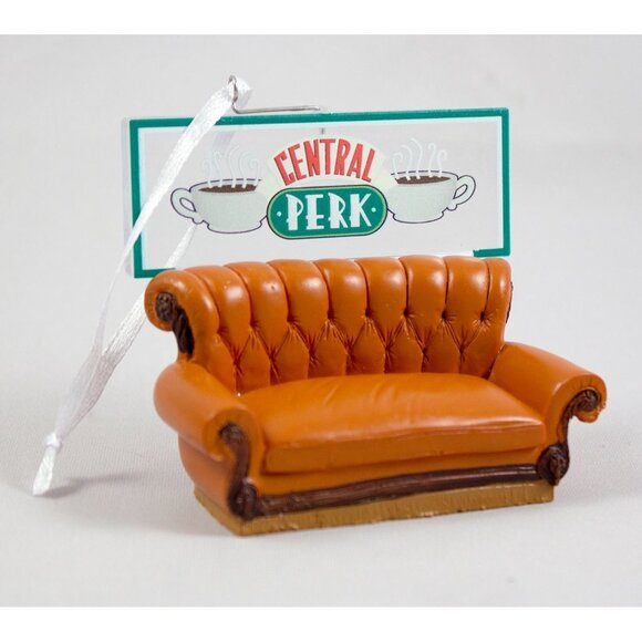 Central Perk Friends Couch Ornament TV Show Collectible Rachel Ross Joey AS IS - Picture 1 of 6